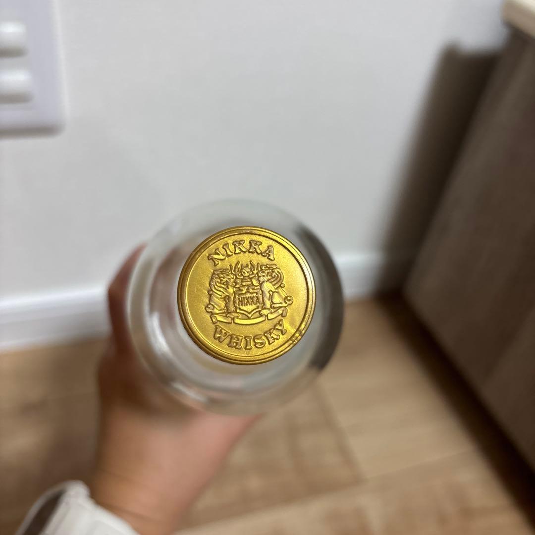 空瓶　中身なし　原酒 SINGLE CASK 10年 500ml 61%