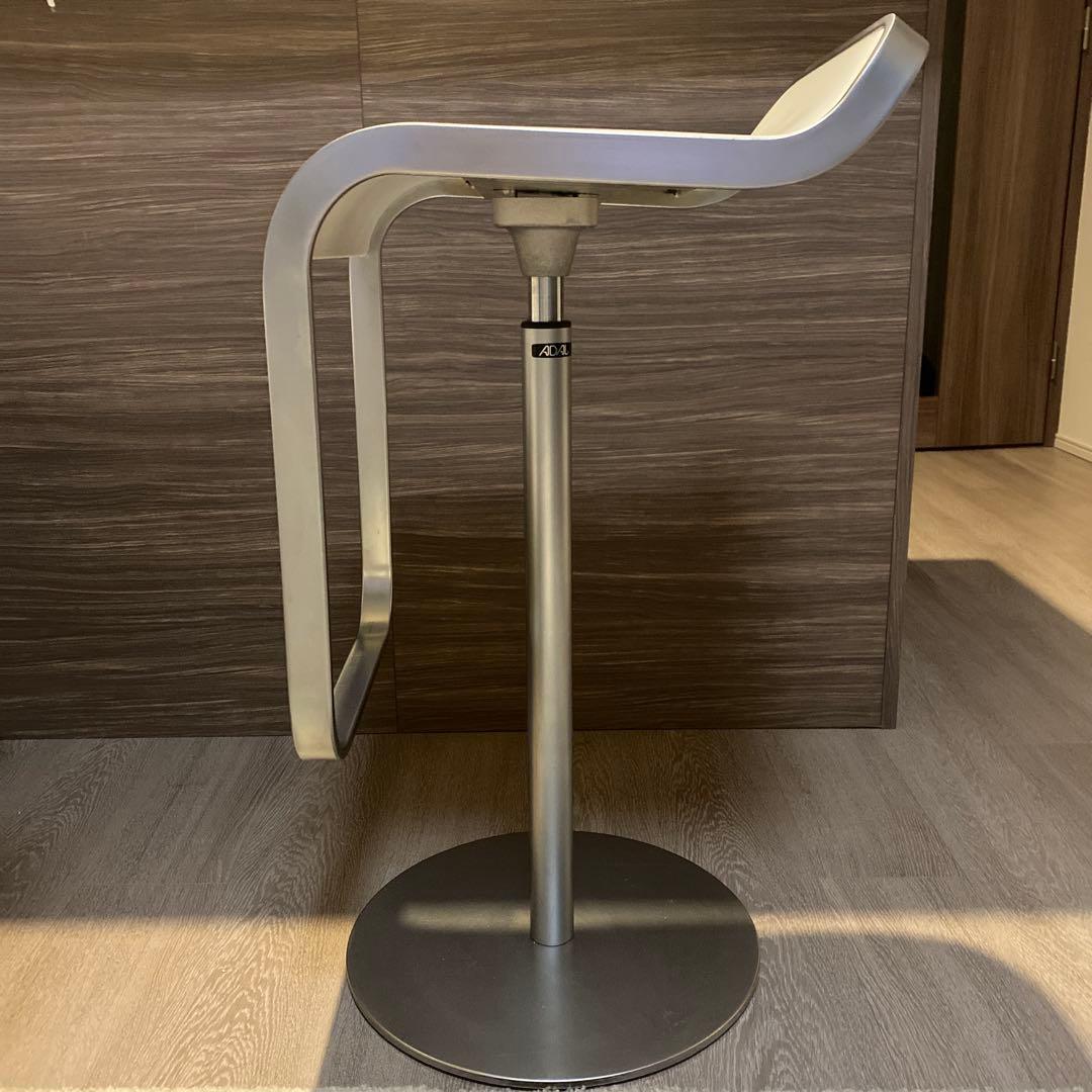 送料込み　ラパルマ カウンターチェア　ホワイトレザー②