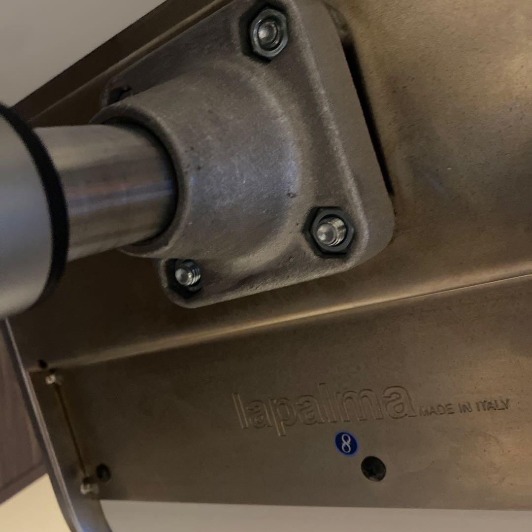 送料込み　ラパルマ カウンターチェア　ホワイトレザー②