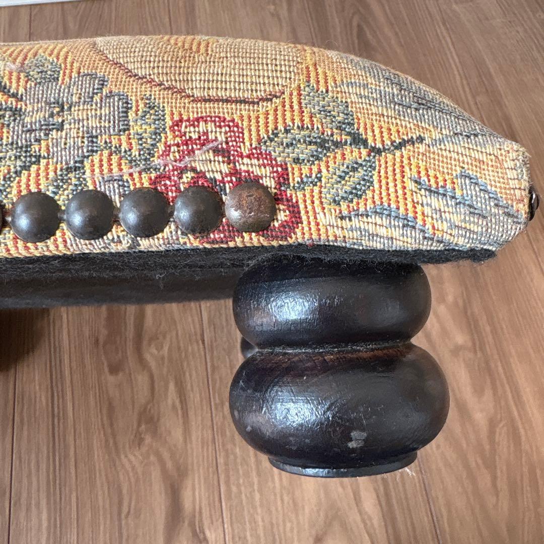 フットレスト タペストリー風クッション 動物モチーフ