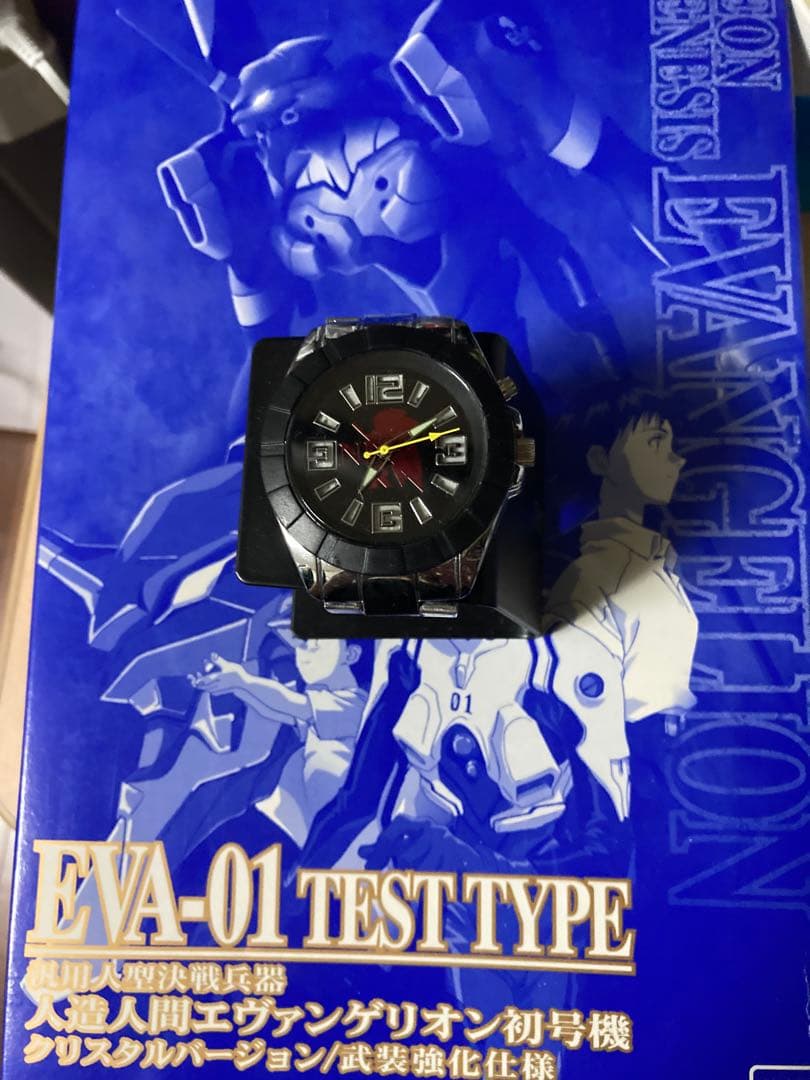 新世紀エヴァンゲリオン 腕時計 NERV EVANGELION （プラモ付き）