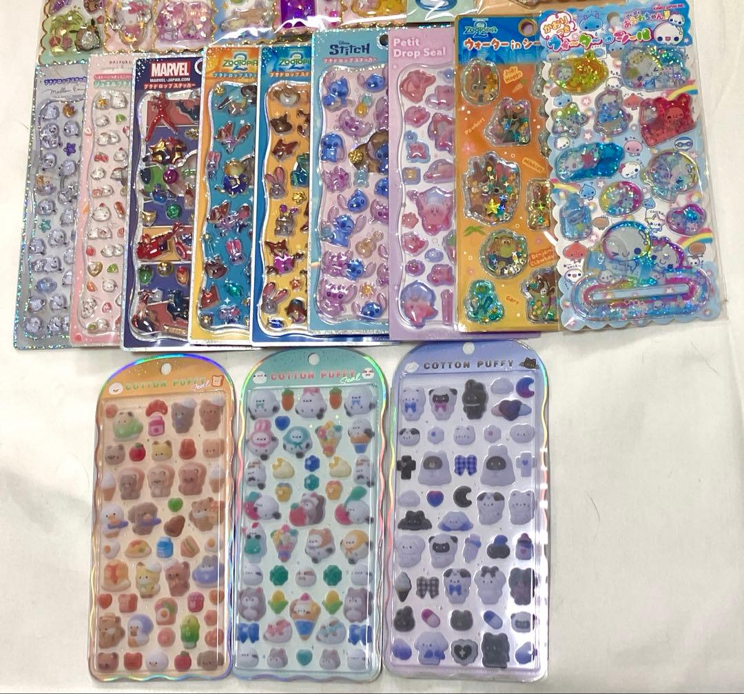 【62枚】ボンボンドロップシール 正規品 まとめ売り クーリア サンリオ