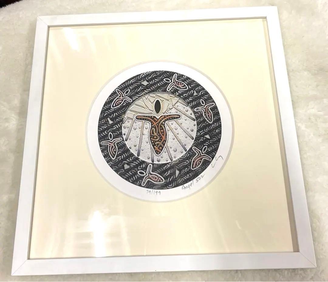 中古 絵画 アート⭐︎奇跡を呼ぶといわれるアンディ・レイキの天使の絵　79/199