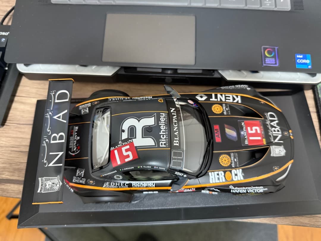 ミニカー BMW Z4 GT3 24h SPA 2015