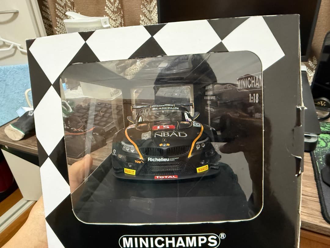 ミニカー BMW Z4 GT3 24h SPA 2015