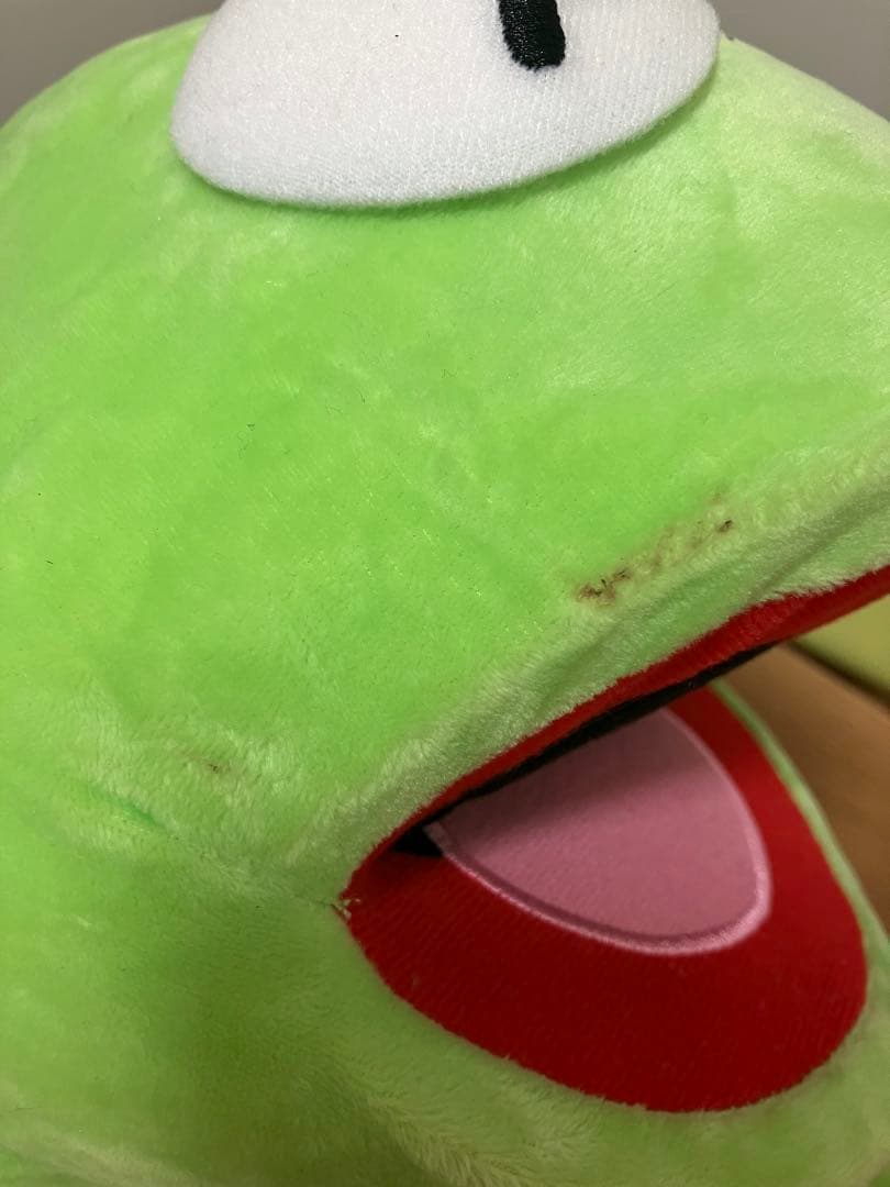 【セサミストリート】Disney ディズニー　カーミット 超特大 ぬいぐるみ