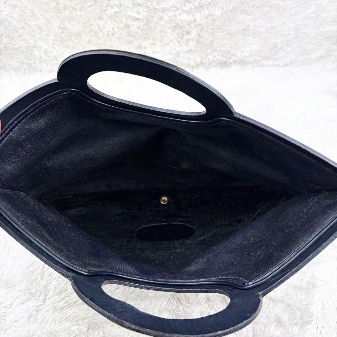 【希少】クリスチャンディオール トロッター ロゴ金具 ハンドバッグ 2way