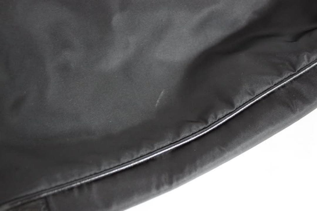 PRADA プラダ　テスート　ロゴ　ハンドショルダーバッグ　ブラック