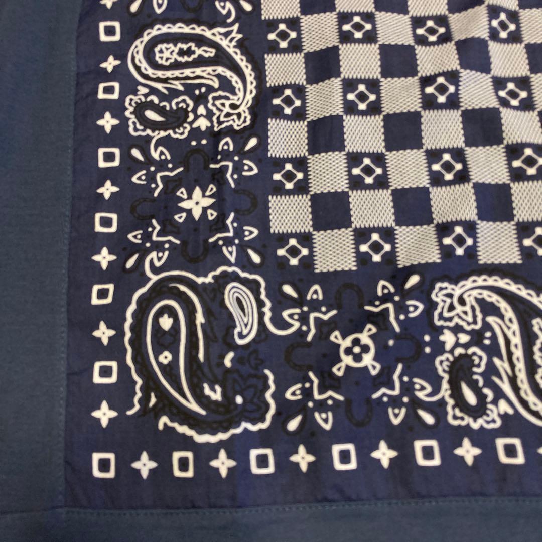 【極レア品】ルイ・ヴィトン　LOUIS VUITTON　バンダナ・ダミエTシャツ