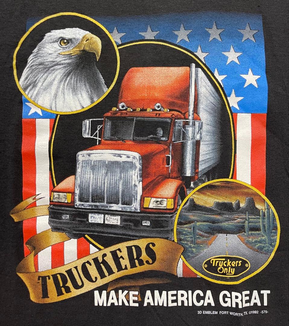 Truckers Only MAKE AMERICA 90s Tシャツ