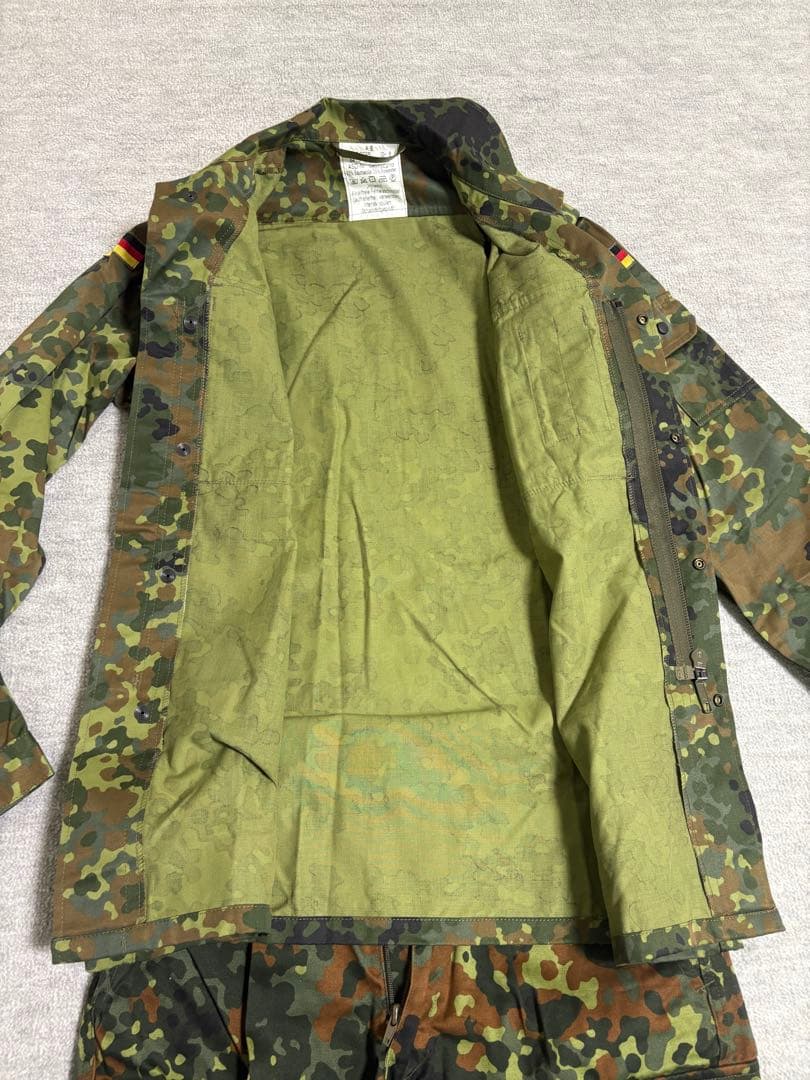 ドイツ連邦軍(BW)フレック迷彩ジャケット & パンツ セット