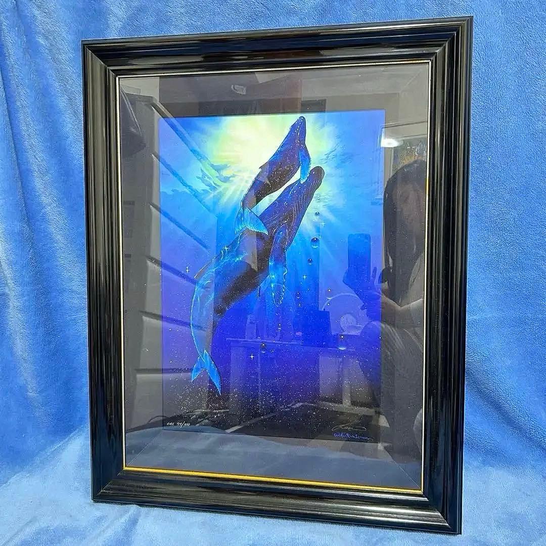 希少✨️クリスチャンラッセン ニューライフ 保証書付き 真作 直筆サイン