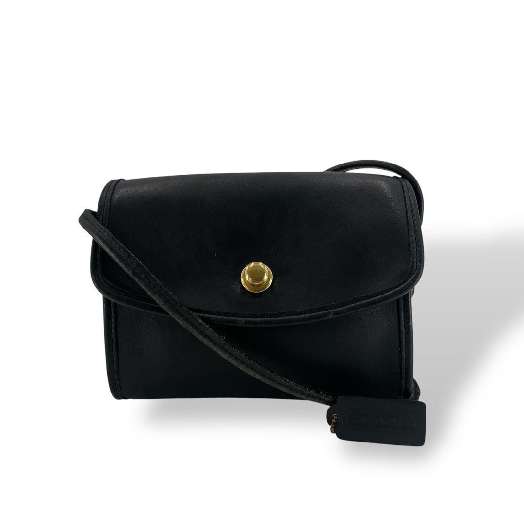 バッグ old coach shoulder bag leather y2k 00s