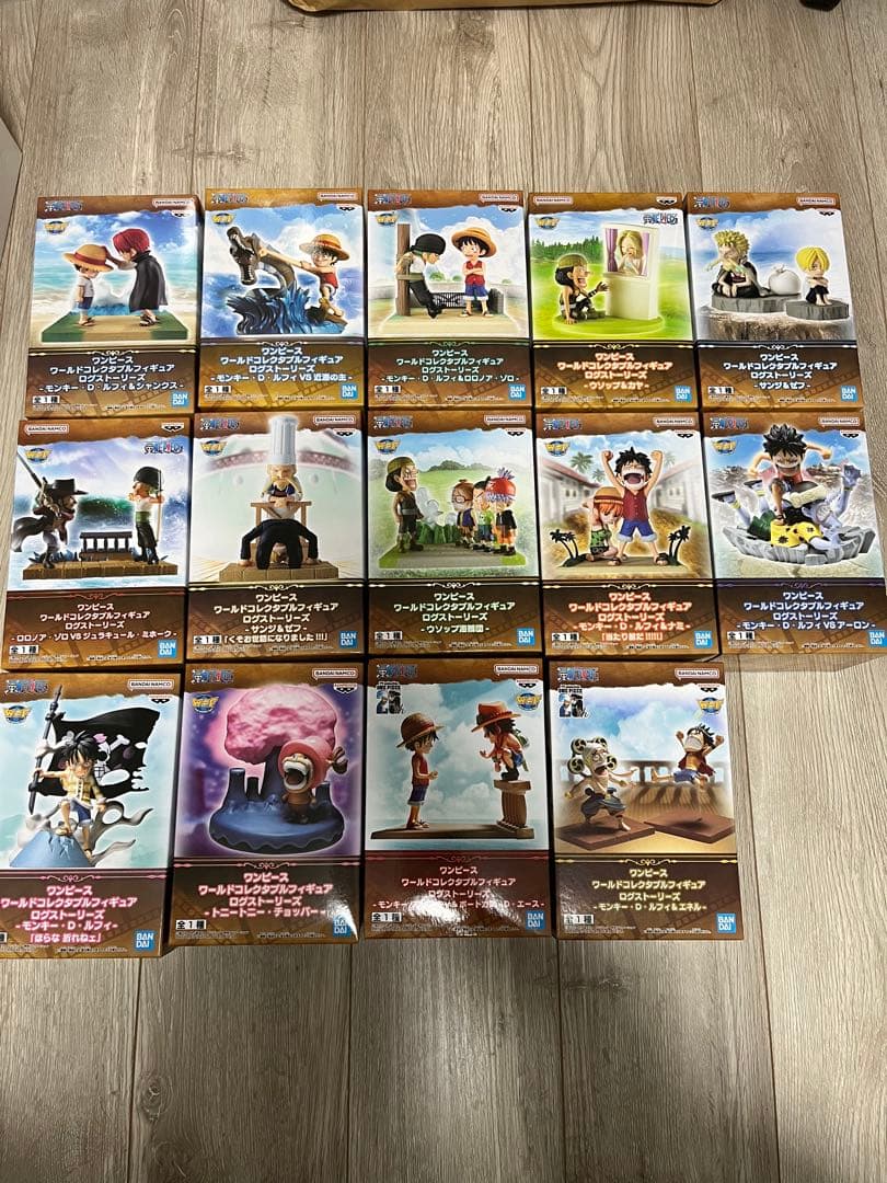 ワンピース　ワールドコレクタブルフィギュア　ログストーリーズ