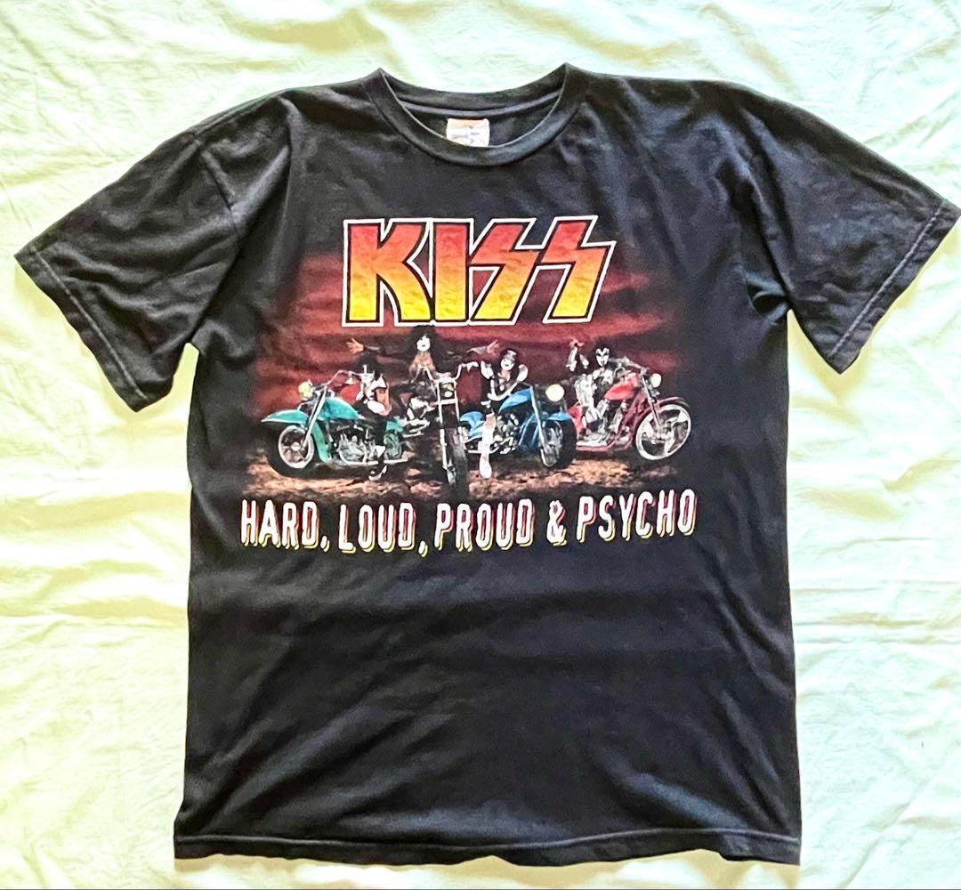 KISS バンドTシャツ ハード、ラウド、プラウド & サイコ