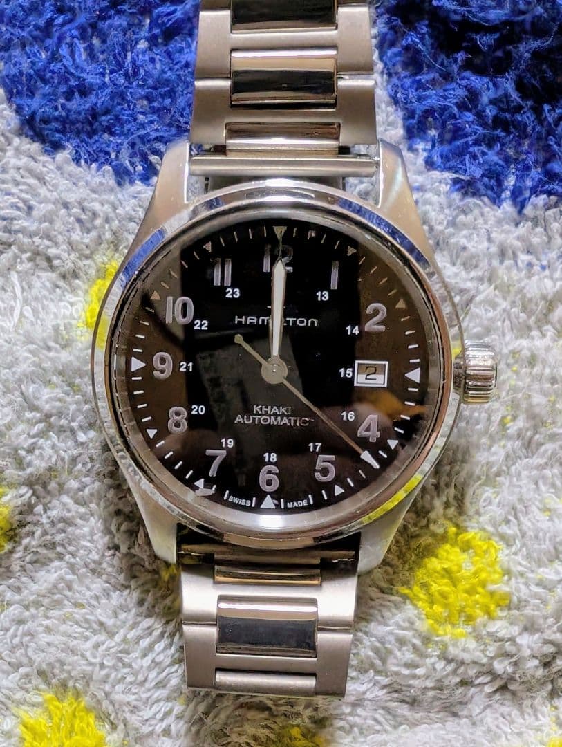 【限定品】ハミルトンカーキフィールドH89305933ナノユニバース別注モデル