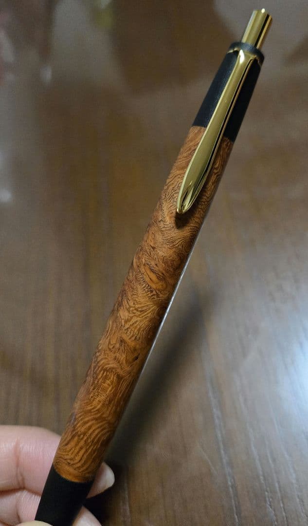 ボナンペン　花梨瘤　ボールペン