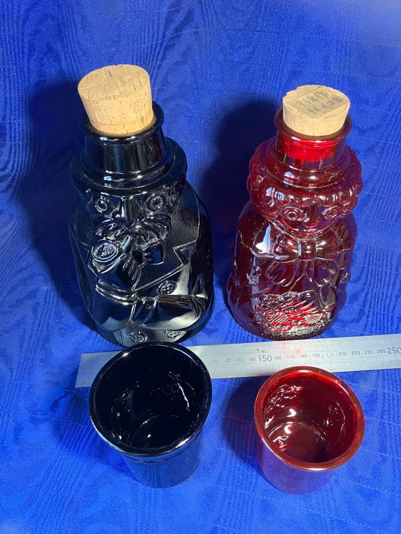 広田硝子　ガラスボトルセット　ビンテージ