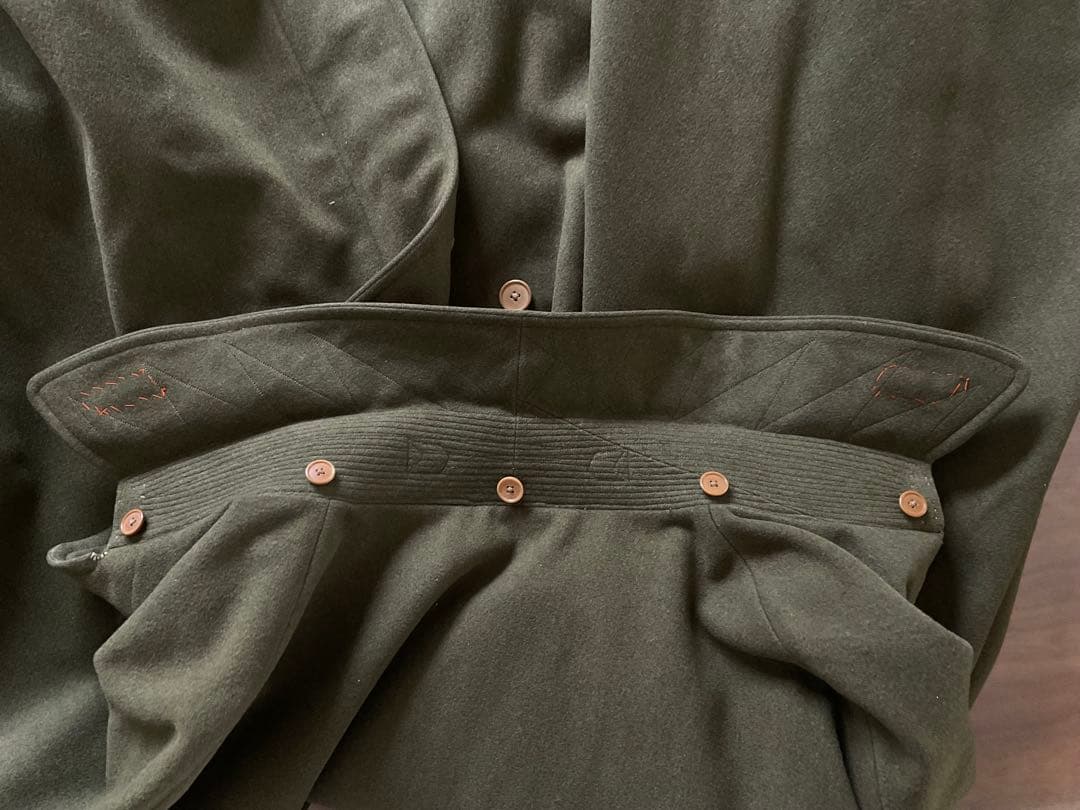 大日本帝国大尉襟章マント/花井軍服店製(静岡)