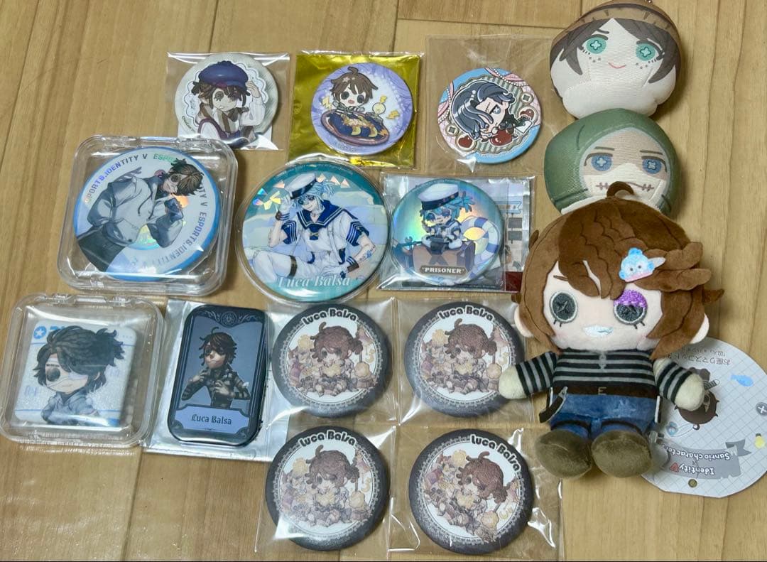 【専用ページ】囚人 ぬいぐるみ 缶バッジセット