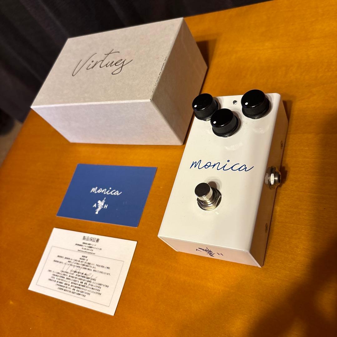 【美品】VIRTUES monica assh 内側サイン入り 写真あり