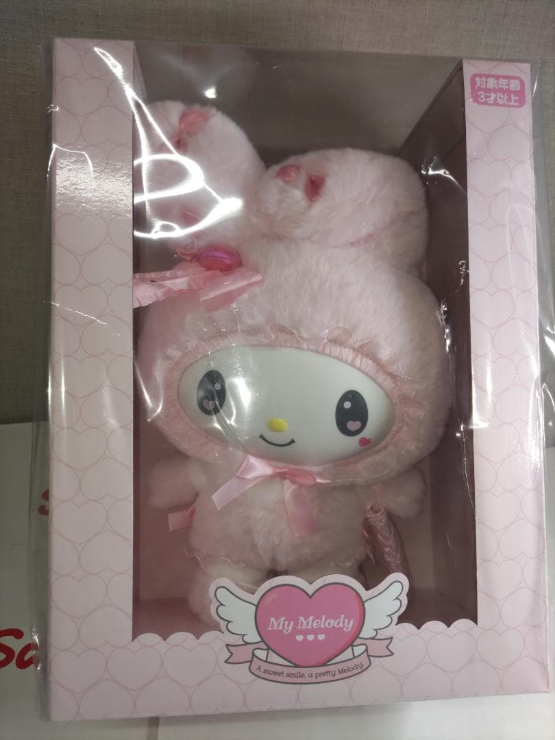 マイメロディ限定メロウサロミウサデザインシリーズソフビフェイスドール