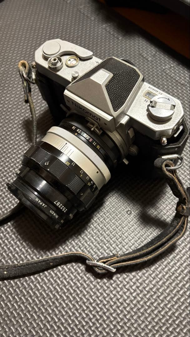 Nikon Nikomat FTn + 50mm f2単焦点レンズ【昭和レトロ】
