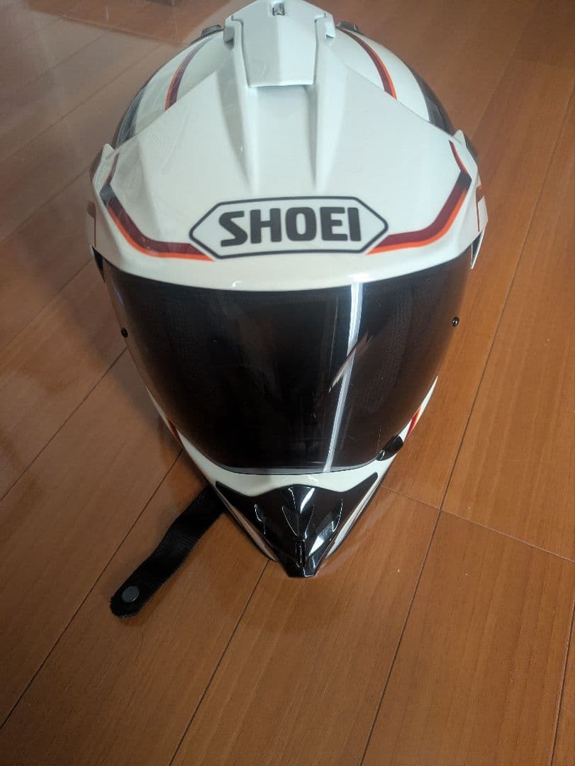 【SHOEI】HORNET DS size L　ホワイト/レッド