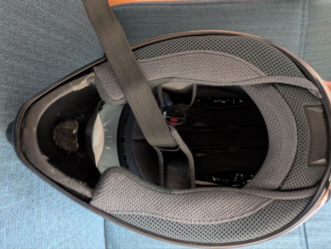 【SHOEI】HORNET DS size L　ホワイト/レッド