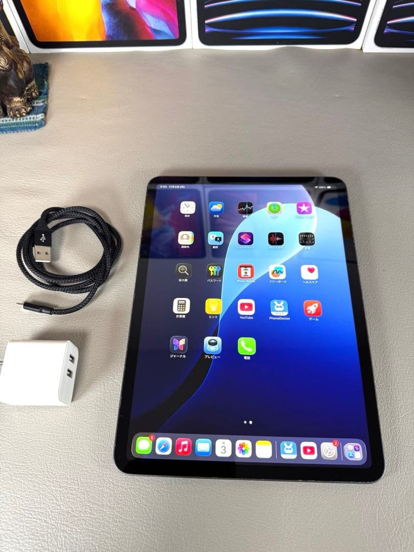 iPad Pro11 256GB 大容量　最新iOS26済 バッテリー容量81%