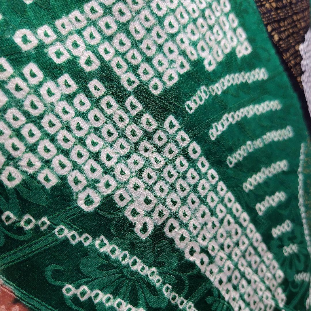 振袖フルセット(7点)・成人式・絞り・鹿の子 ・金彩・古典・熨斗