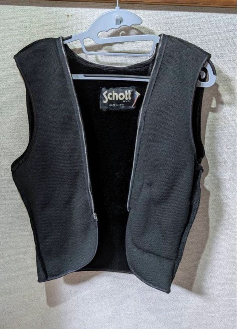 Schott141 廃盤　36インチ黒 レザー シングルライダースジャケット