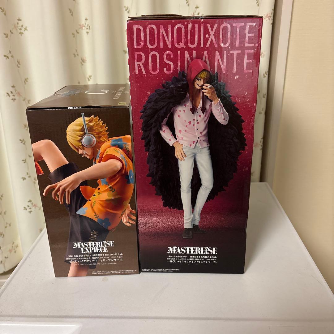 ワンピース　一番くじ　ドンキホーテ　ロシナンテ、サンジ　新品未開封