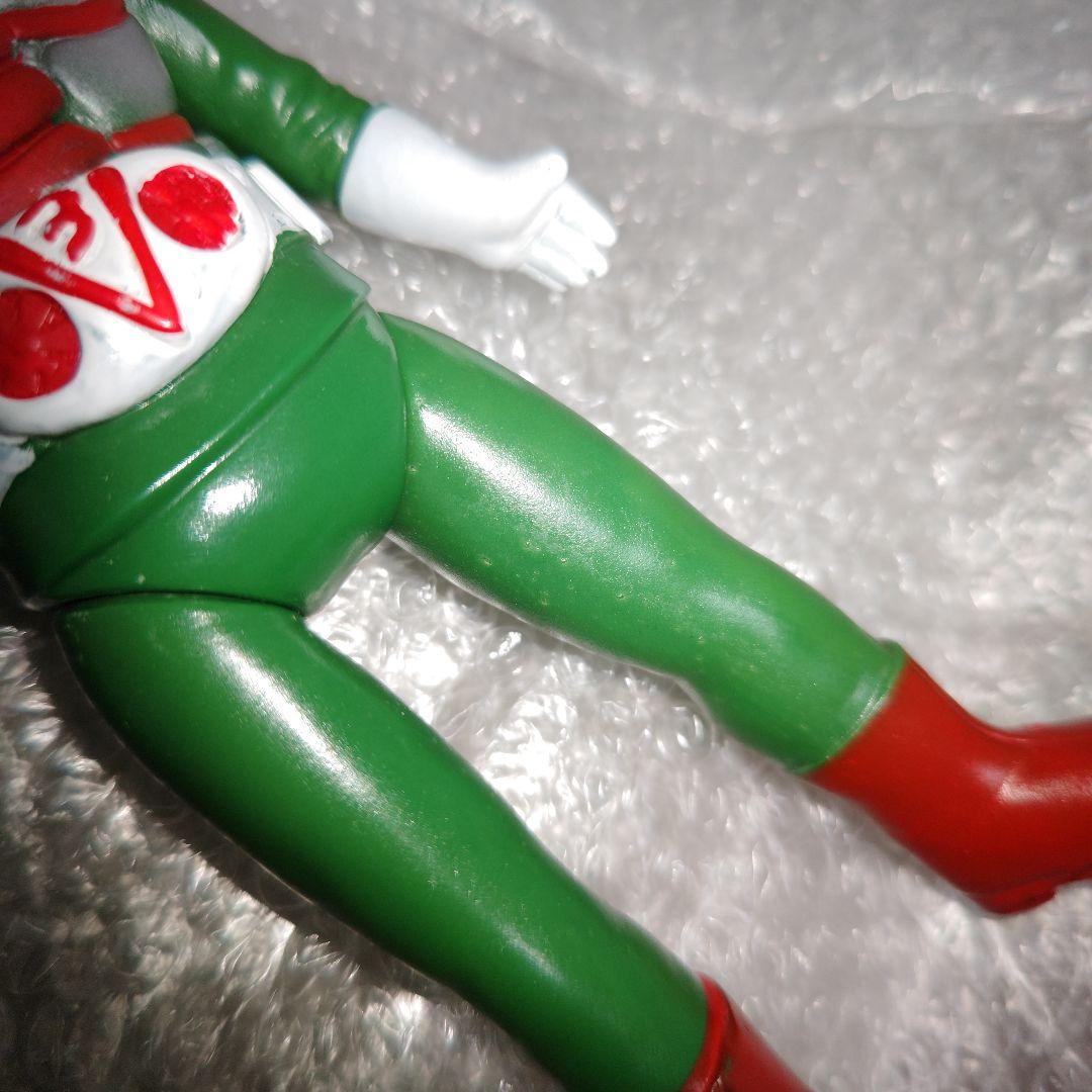 仮面ライダーV3　パチ　ソフビ　26cm