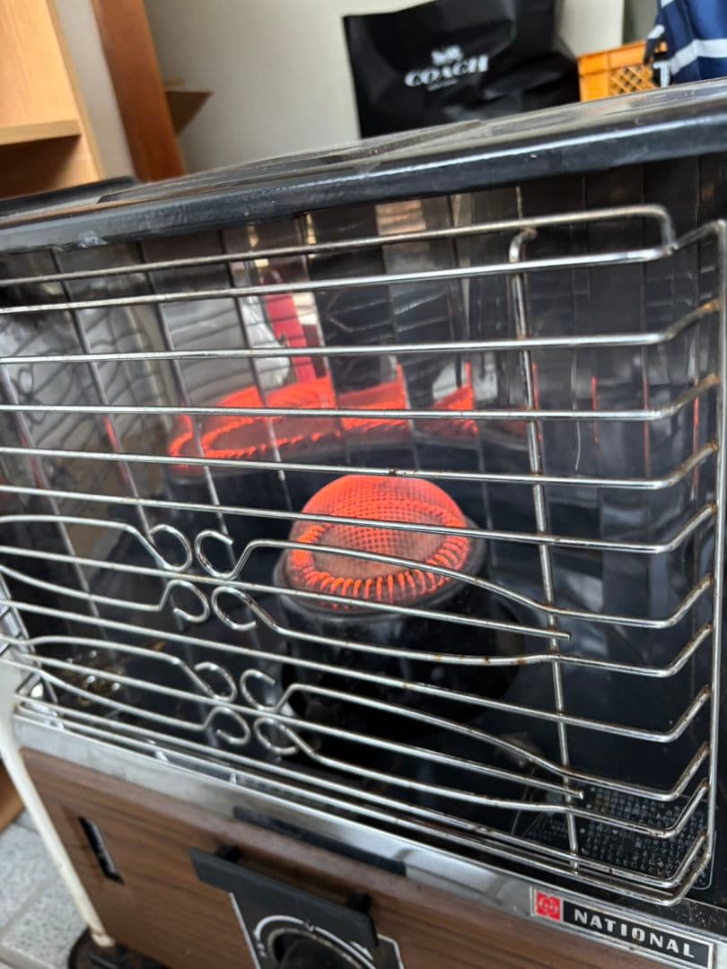 【引き取り限定】昭和レトロ ナショナル 石油ストーブ OS-2306R