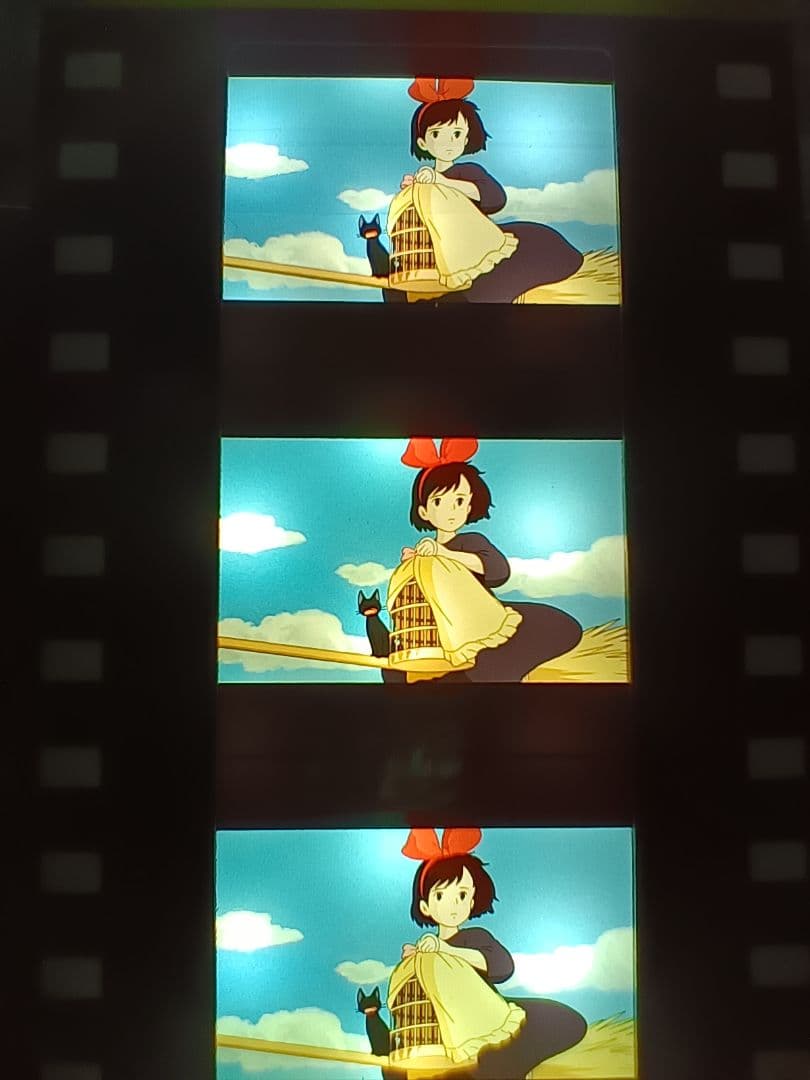 ジブリ美術館　入場券　使用済　フィルム　魔女の宅急便