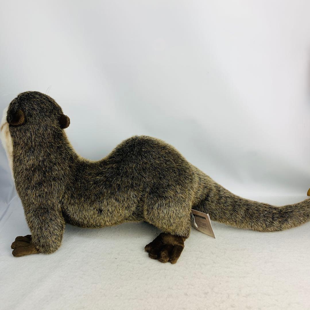 ハンサ ぬいぐるみ 3319 カワウソ かわうそ リアルアニマル 動物 獺