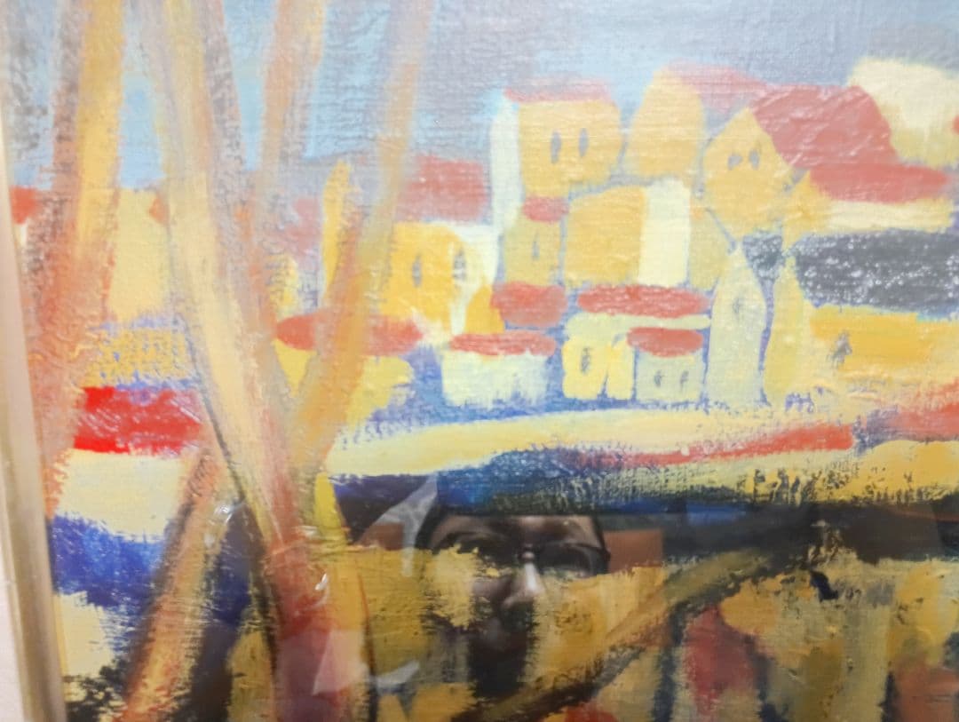 印象派風 風景画 油彩画 模写