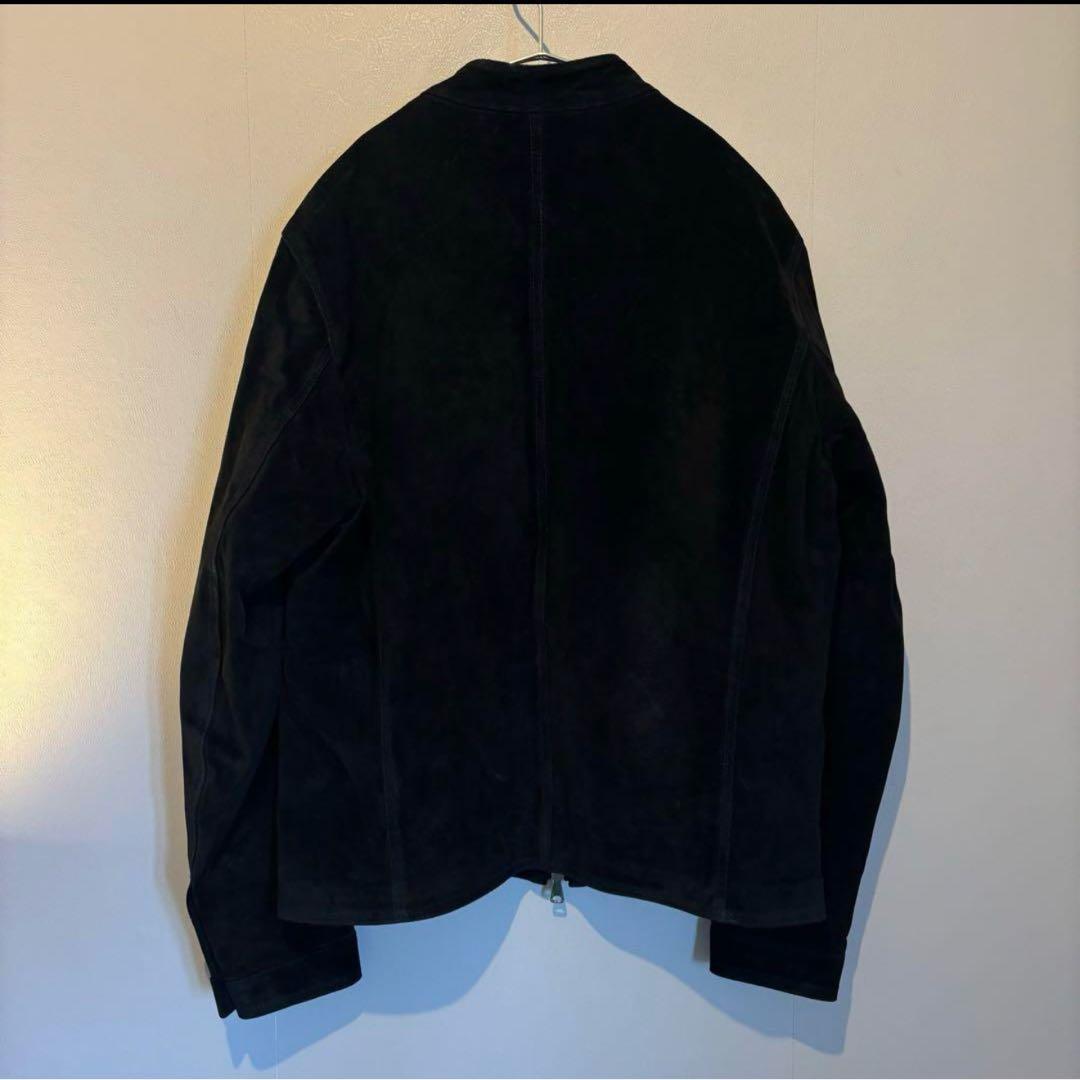 EMMETI シングルライダース JURIスウェード ブラック 48別注 未使用