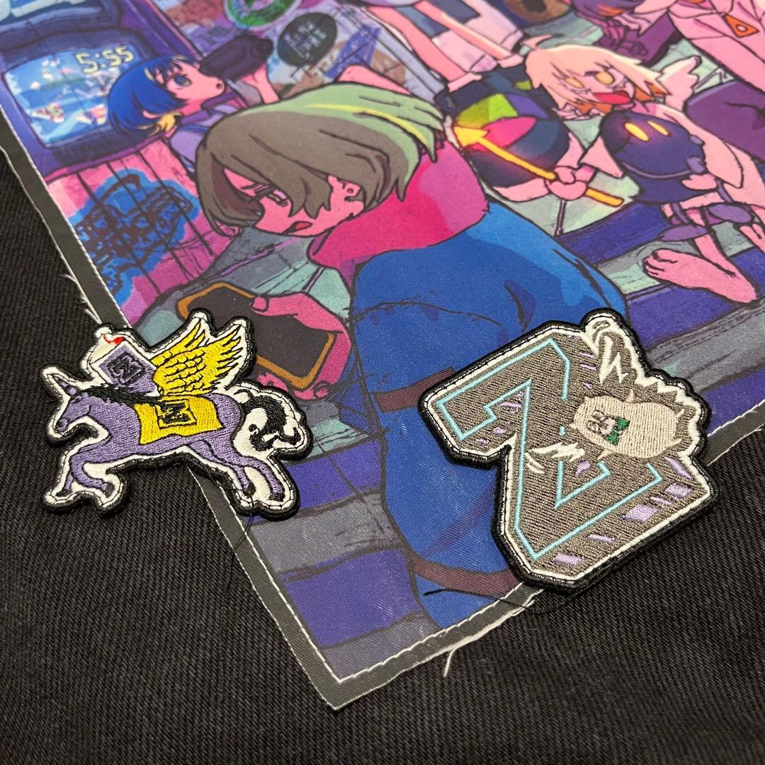 ずっと真夜中でいいのに　ずとまよ　愛ペガ　オーバーサイズデニムジャケット　M