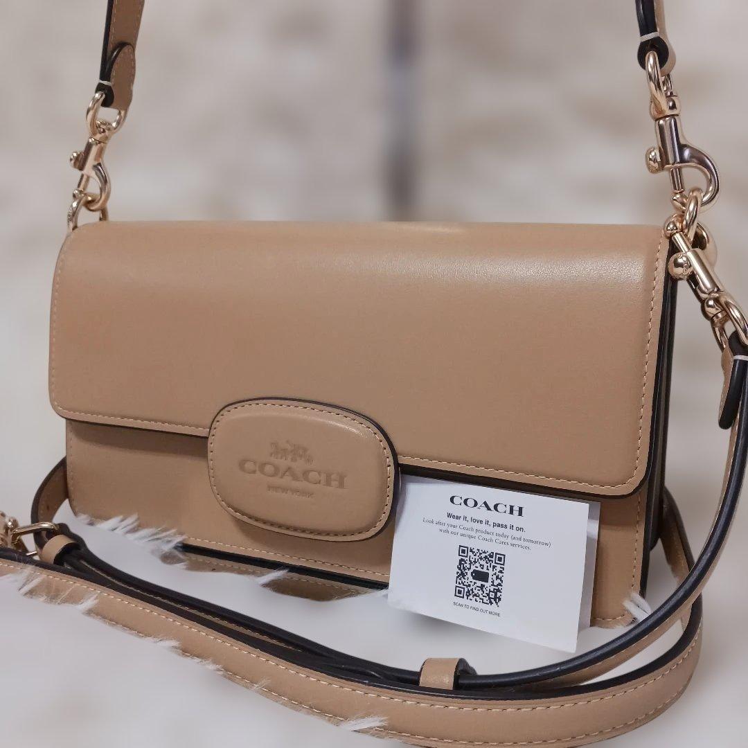 【美品】COACH コーチ エライザ 2way ショルダーバッグ ミニバッグ