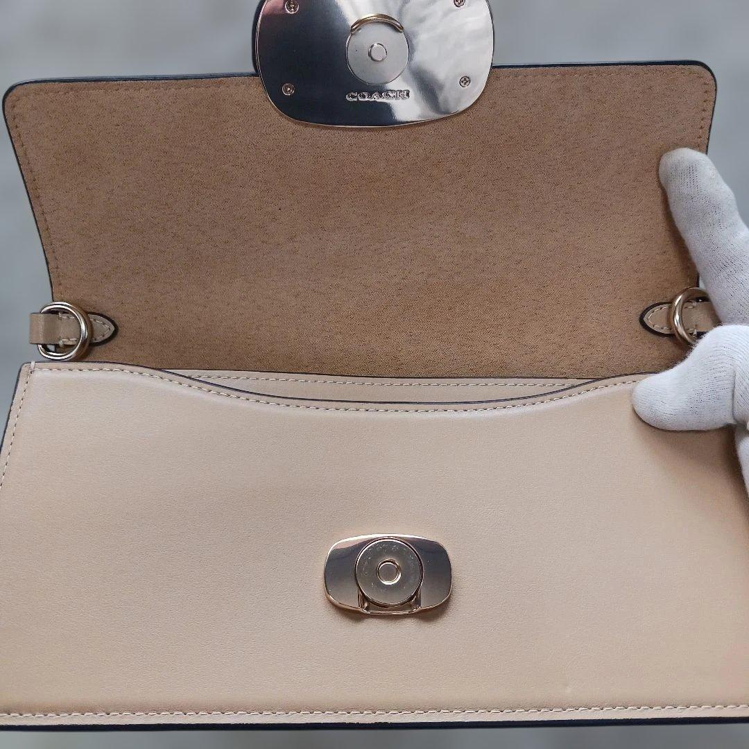 【美品】COACH コーチ エライザ 2way ショルダーバッグ ミニバッグ