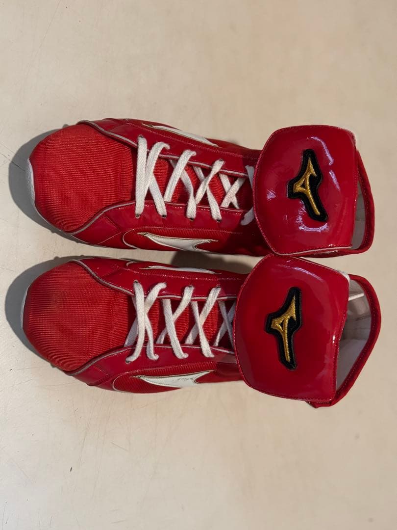 Mizuno ボクシングシューズ レッド　最終値下げ