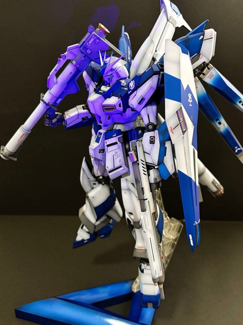 MG HI-νガンダム　ver.ka HWS装備　全塗装完成品