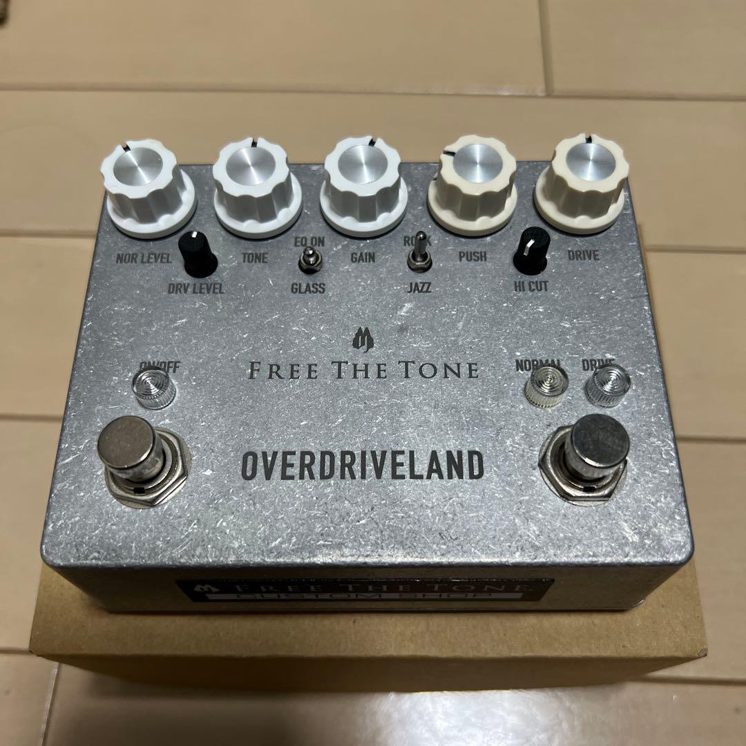 FREE THE TONE OVERDRIVELAND ギターエフェクター