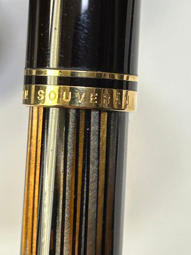 Pelikan ペリカン　スーべレーン　M400 茶縞　EF