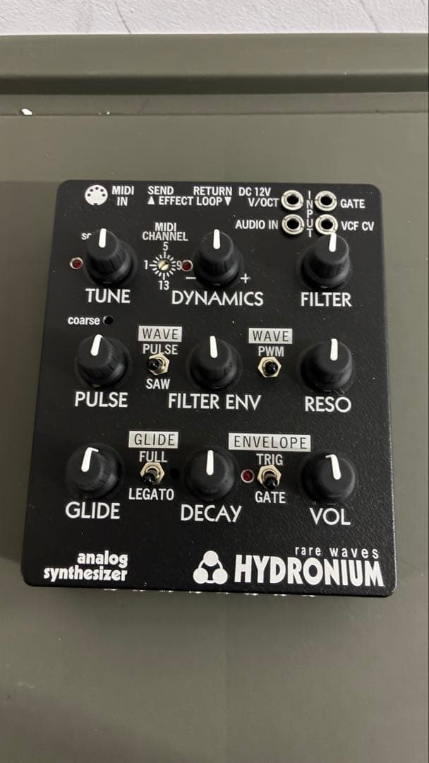 【土日限定値下げ！】レア！HYDRONIUM アナログシンセサイザー　ジャンク