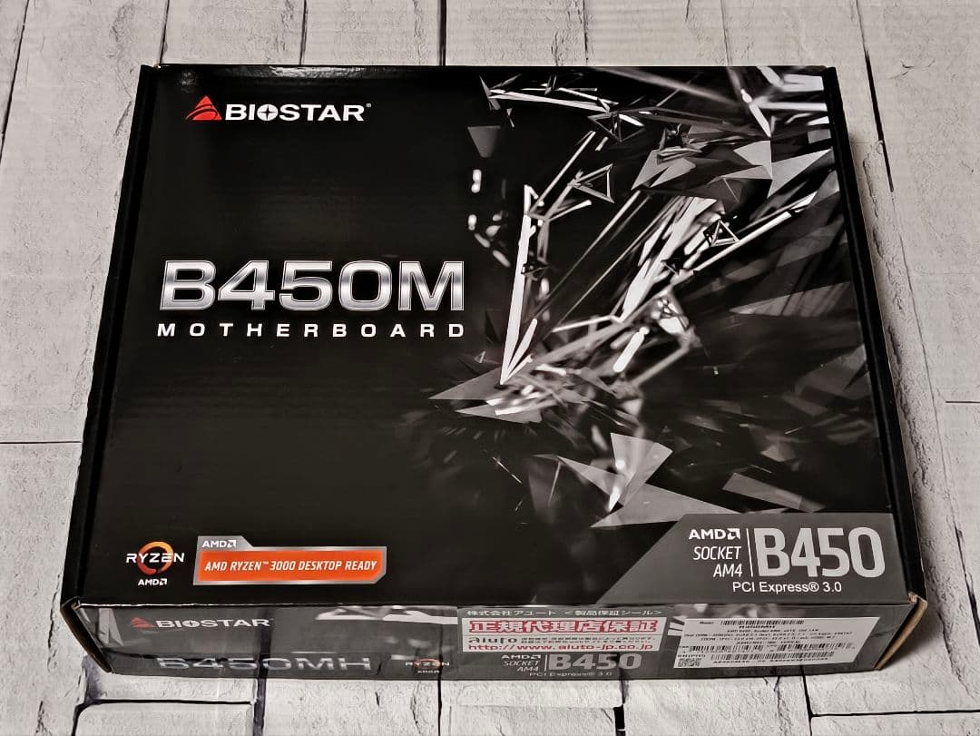 【新品・未使用】 BIOSTAR B450MH マザーボード