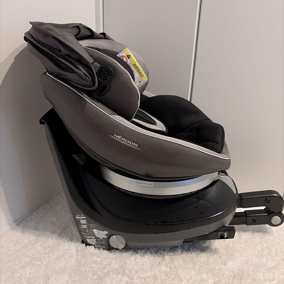 Combi チャイルドシート 美品✨ISOFIX ネルーム NF600 シルバー