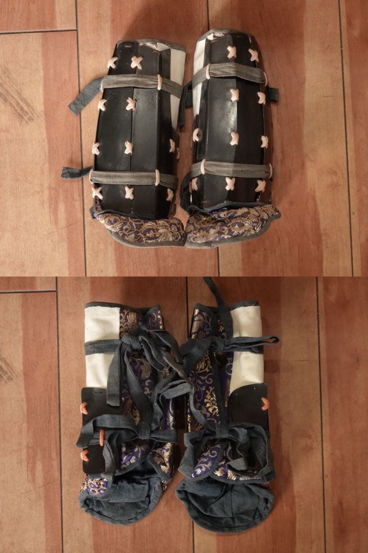 送料無料 等身大 現代甲冑 鎧 黒胴当世素掛 緋縅 具足一式 日本製 鎧立て付